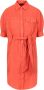 Fay Shirt Dresses Oranje Dames - Thumbnail 1