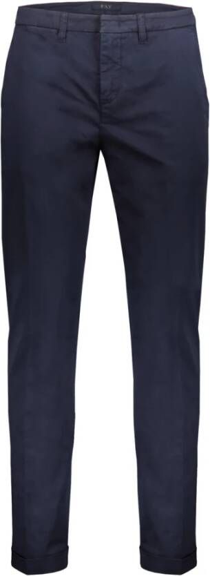 Fay Skinny broek Blauw Heren