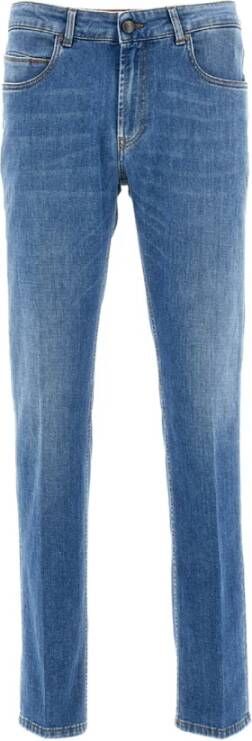 Fay Skinny jeans Blauw Heren