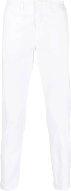 Fay Slim-fit broek Wit Heren