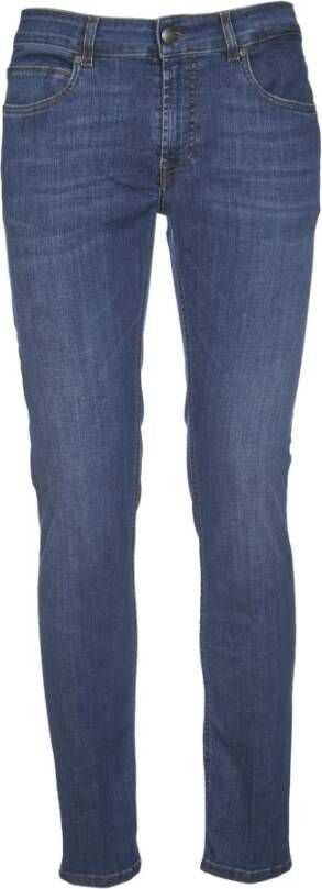 Fay Slimfit-jeans Blauw Heren