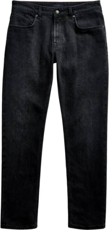Fay Stijlvolle Jeans voor Heren Zwart Heren