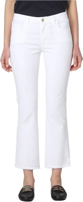 Fay Straight Jeans White Dames