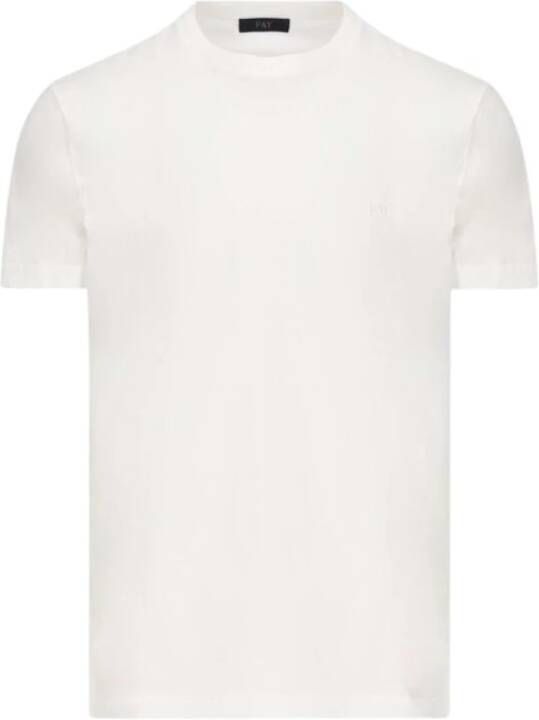 Fay T-shirt White Heren