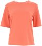 Fay T-Shirts Oranje Dames - Thumbnail 1