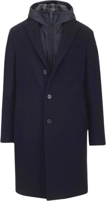 Fay Trenchcoat Zwart Heren