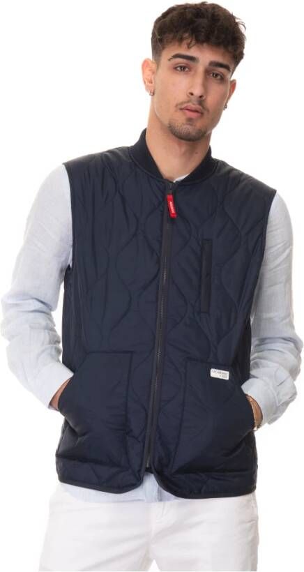 Fay Vest Blauw Heren