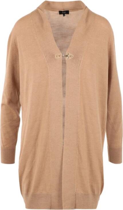 Fay Vest Bruin Dames