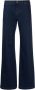 Fay Wide Jeans Blauw Dames - Thumbnail 1