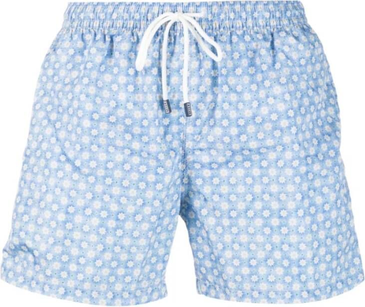 Fedeli Beachwear Blauw Heren