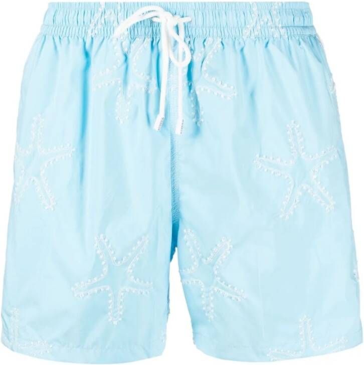 Fedeli Beachwear Blauw Heren