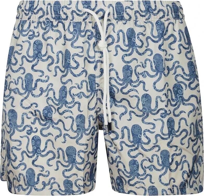 Fedeli Swimwear Blauw Heren