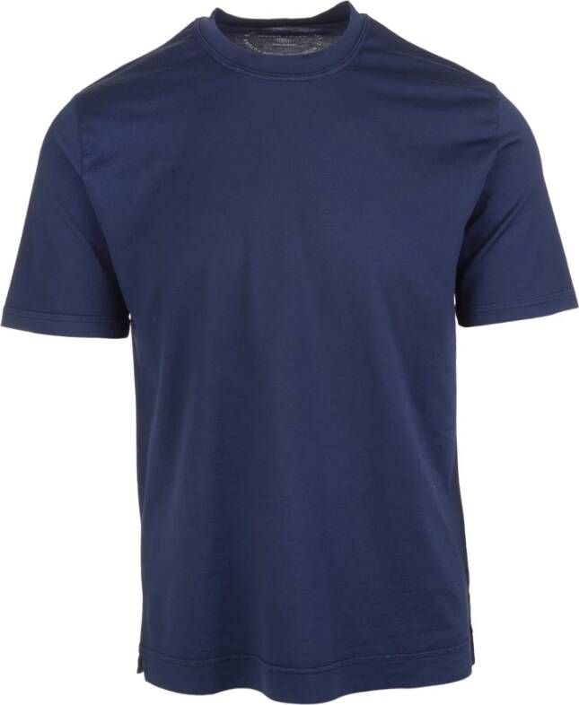Fedeli t-shirt Blauw Heren