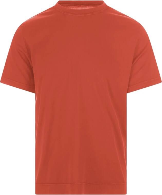 Fedeli T-Shirts Oranje Heren