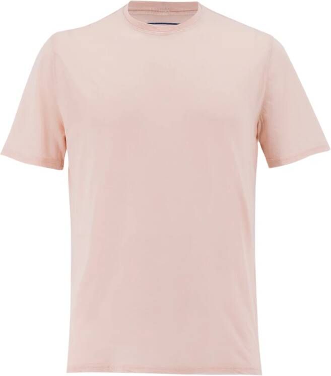 Fedeli T-Shirts Roze Heren