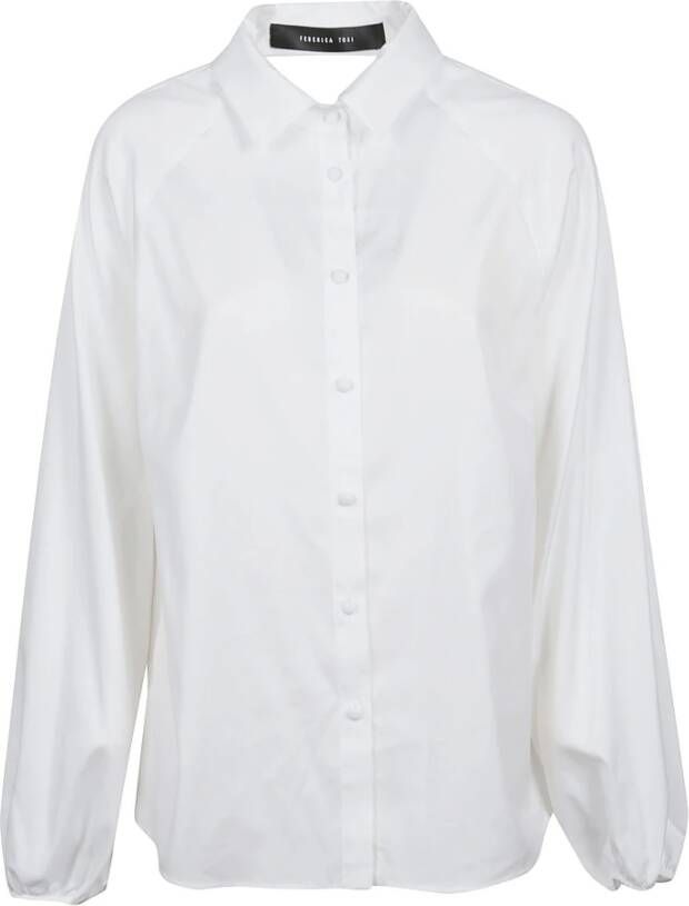 Federica Tosi Long Sleeve Shirt White Dames