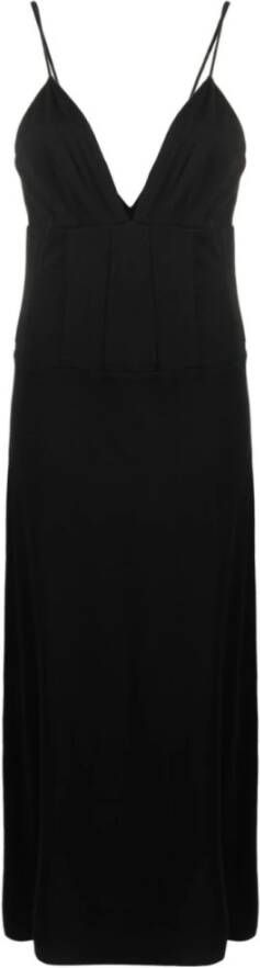 Federica Tosi Maxi Dresses Zwart Dames