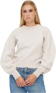 Federica Tosi Round-neck Knitwear Wit Dames