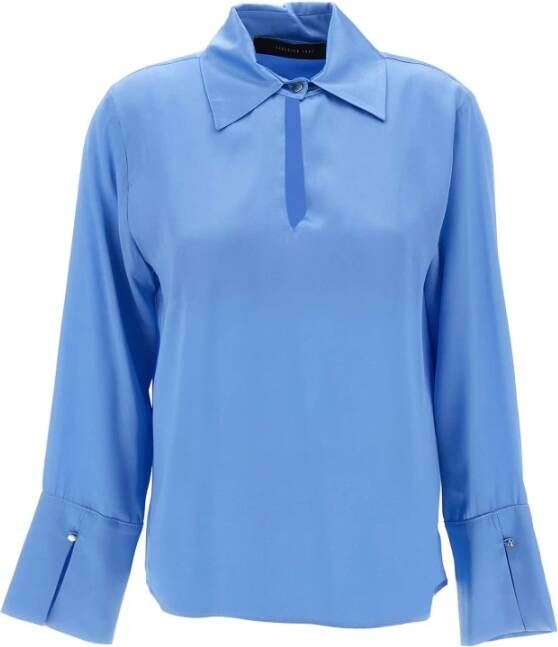 Federica Tosi -shirts Blauw Dames