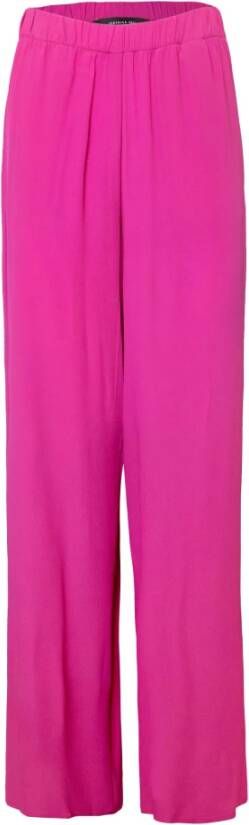 Federica Tosi Straight Trousers Roze Dames
