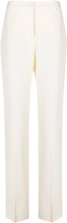 Federica Tosi Straight Trousers White Dames