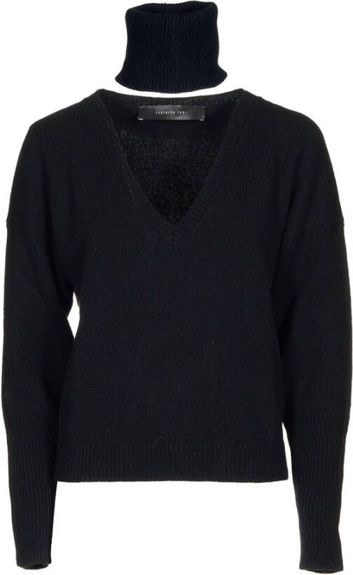 Federica Tosi Sweater Zwart Dames