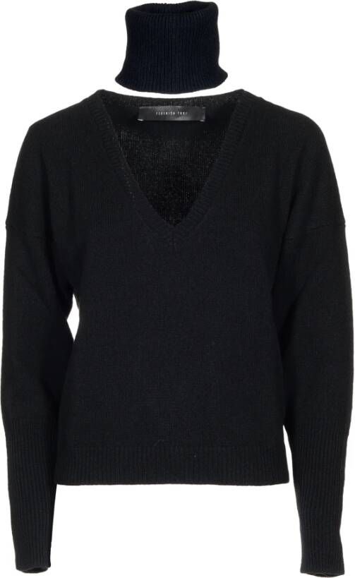 Federica Tosi Sweaters Black Zwart Dames