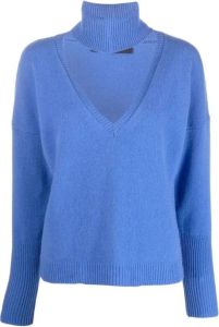 Federica Tosi Sweaters Blue Blauw Dames