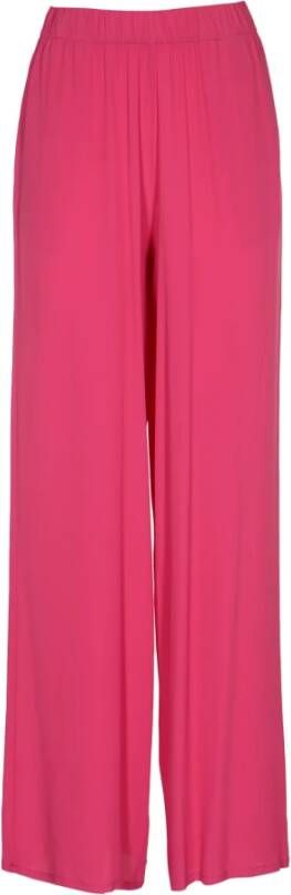 Federica Tosi Straight Trousers Pink Dames