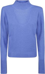Federica Tosi Turtleneck sweater Blauw Dames