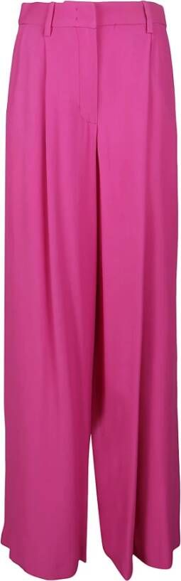Federica Tosi Wide Trousers Roze Dames