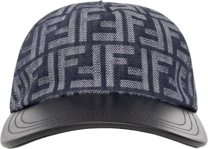 Fendi Baseballpet Blauw Heren