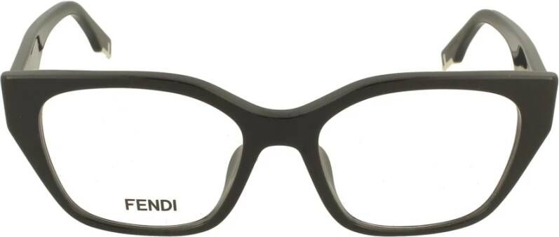 Fendi Stijlvolle damesbril met plastic montuur Black Dames