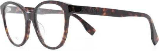 Fendi Glasses Bruin Dames