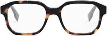 Fendi Bruine Ss23 Dames Optische Brillen Bruin Dames