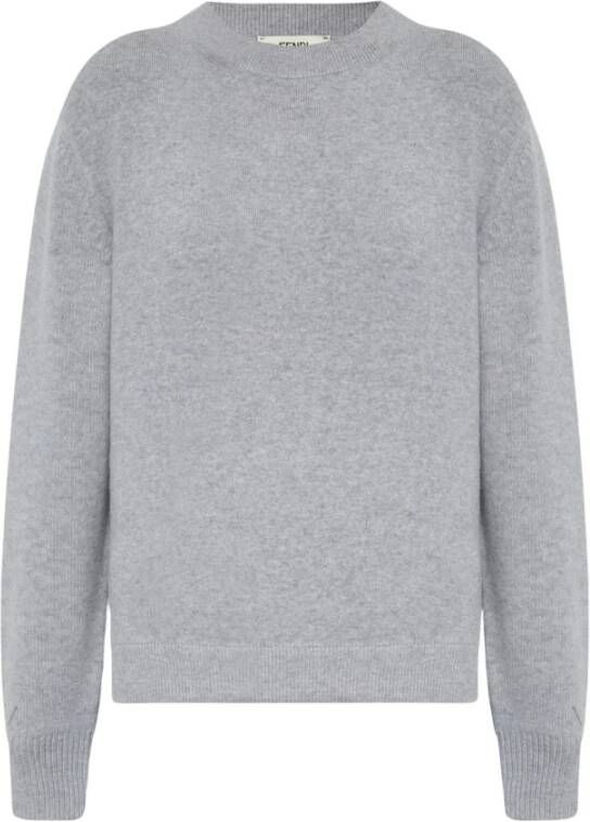 Fendi Crewneck sweater Grijs Dames