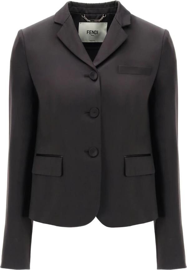 Fendi Jackets Brown Dames
