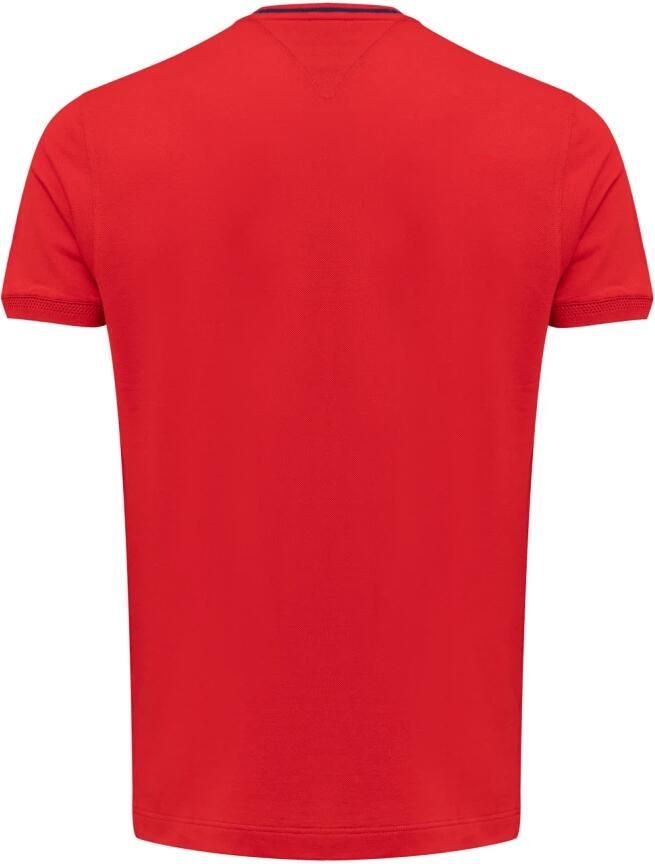 Fendi Rode Ronde Hals Katoenen T-shirt Red Heren