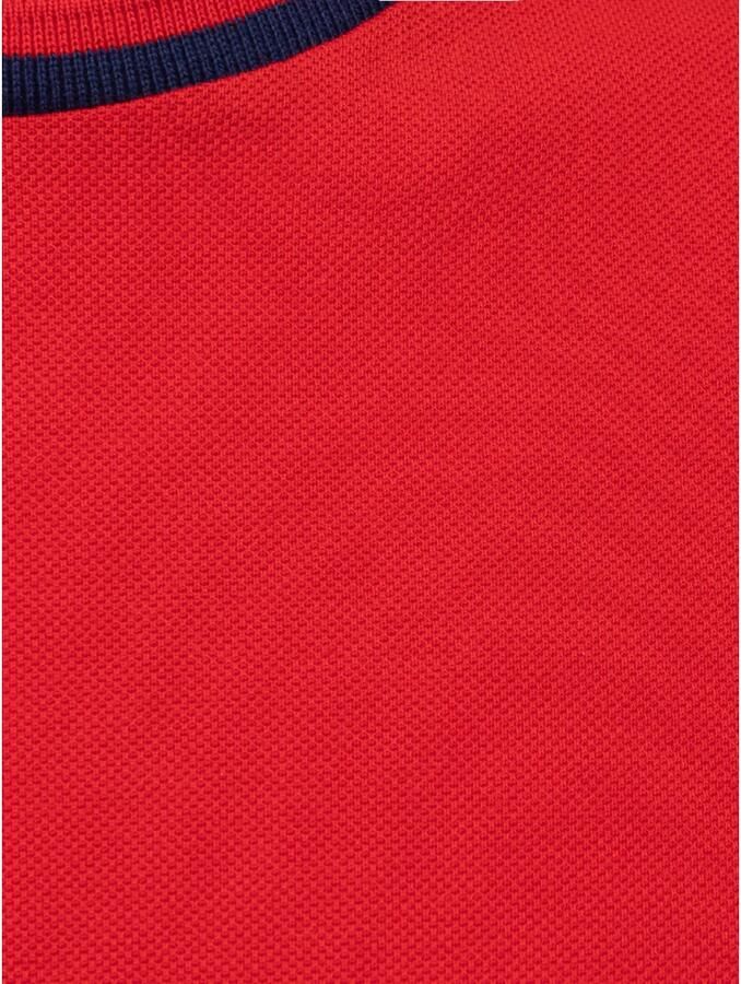 Fendi Rode Ronde Hals Katoenen T-shirt Red Heren - Foto 2