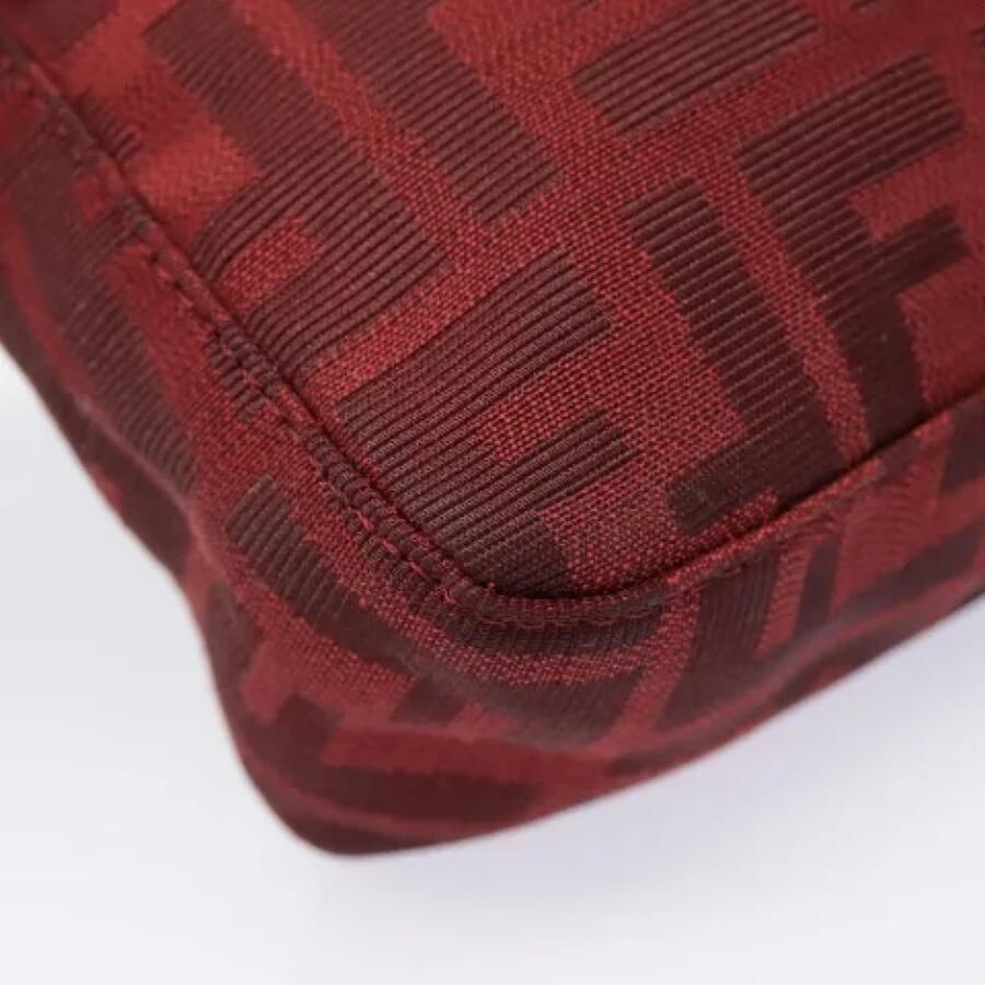 Fendi Vintage Pre-owned Canvas clutches Red Dames - Foto 2