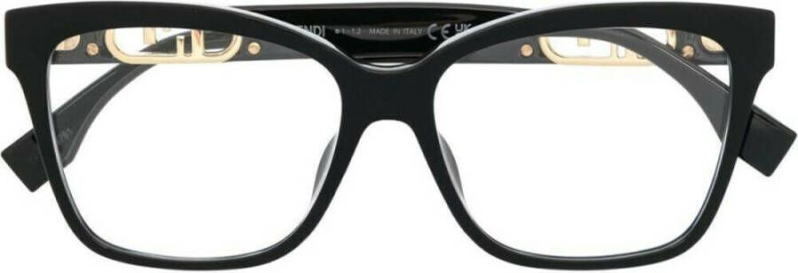 Fendi Glasses Zwart Dames