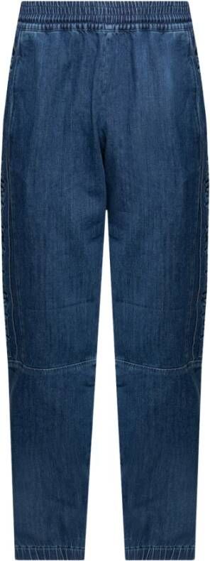 Fendi Jeans met monogram Blauw Heren