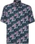 Fendi Luxe Zijden Overhemd met Italiaanse Kraag Meerkleurig Heren - Thumbnail 1
