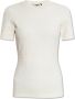 Fendi Stijlvolle T-shirt voor vrouwen White Dames - Thumbnail 1
