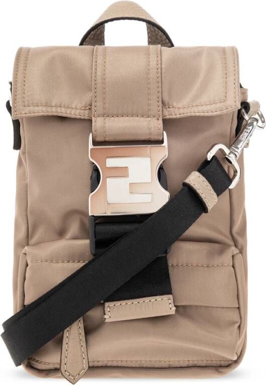 Fendi Crossbody bags Mini-Bagback ness in beige