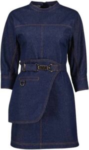 Fendi Denim dress with waist belt Blauw Dames