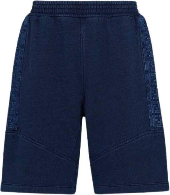 Fendi Short Shorts Blauw Heren