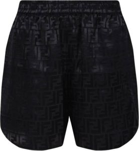 Fendi Silk shorts Zwart Dames