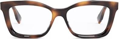 Fendi Stijlvolle Bruine Optische Brillen Ss23 Bruin Dames