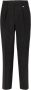 Fendi Zwarte Pantalon met Plooien en Elastische Taille Zwart - Thumbnail 1